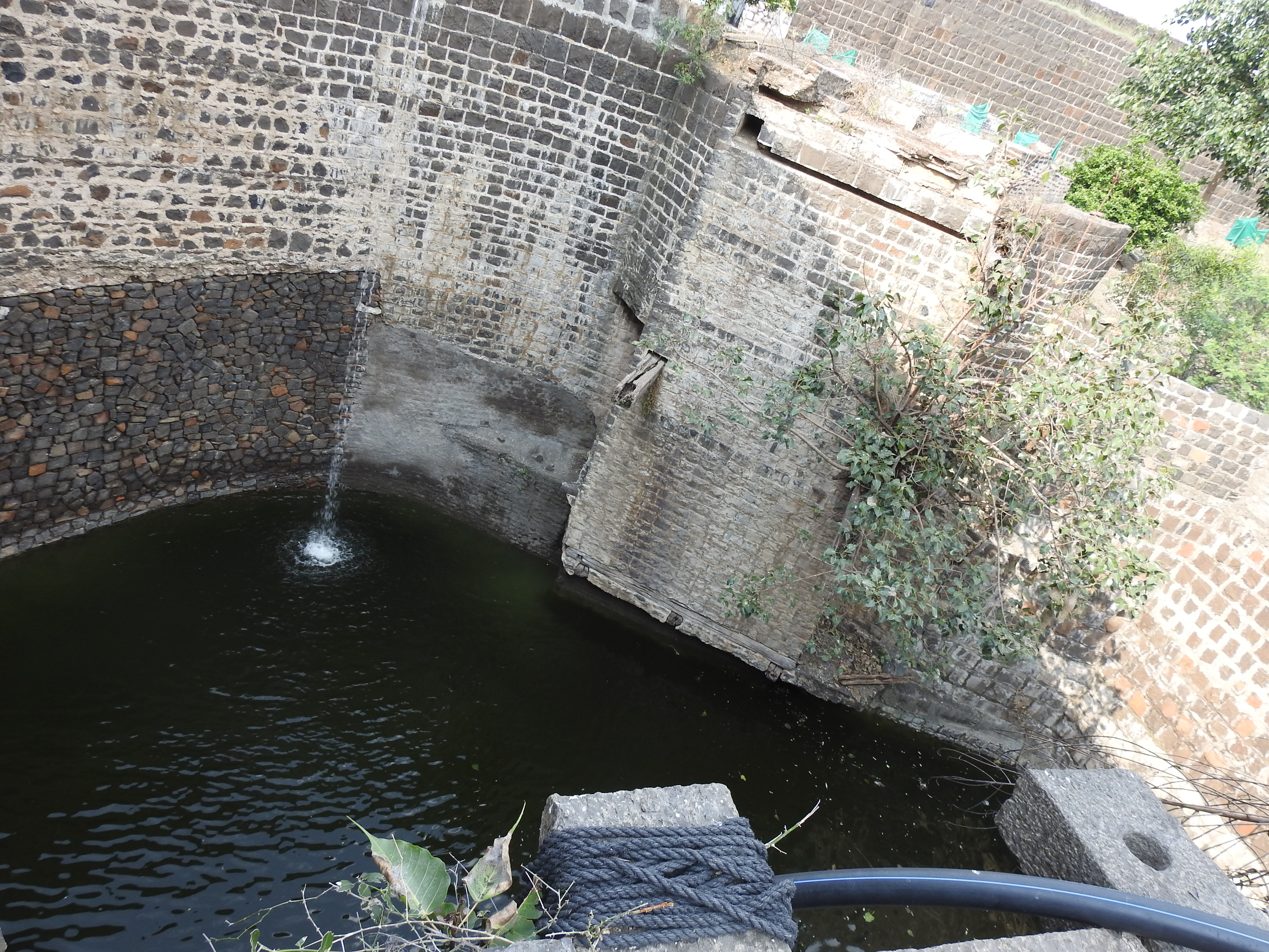 Well in Front of Wada Jamgaon Fort